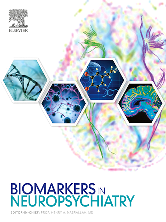 Go to journal home page - Biomarkers in Neuropsychiatry